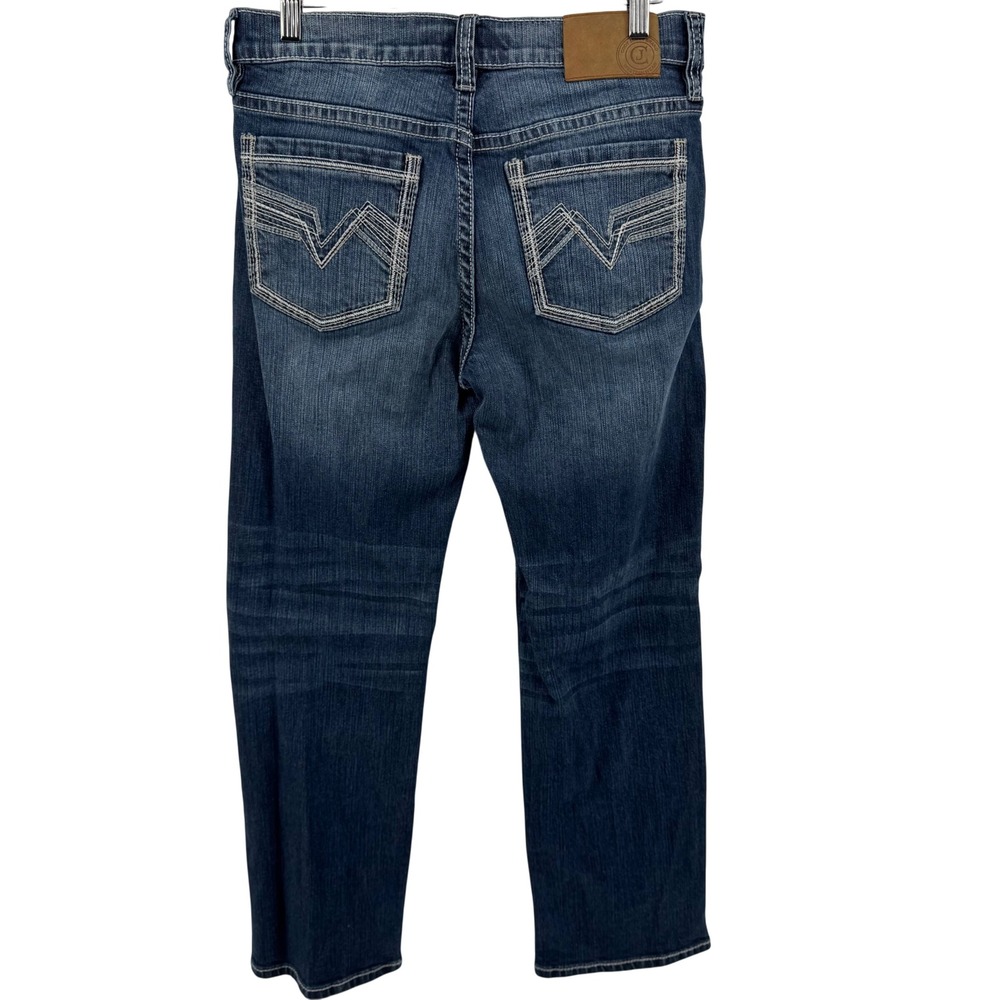 Cody James Jackson Slim Straight Jeans Mens‎ 30x30 Blue Medium Wash Western